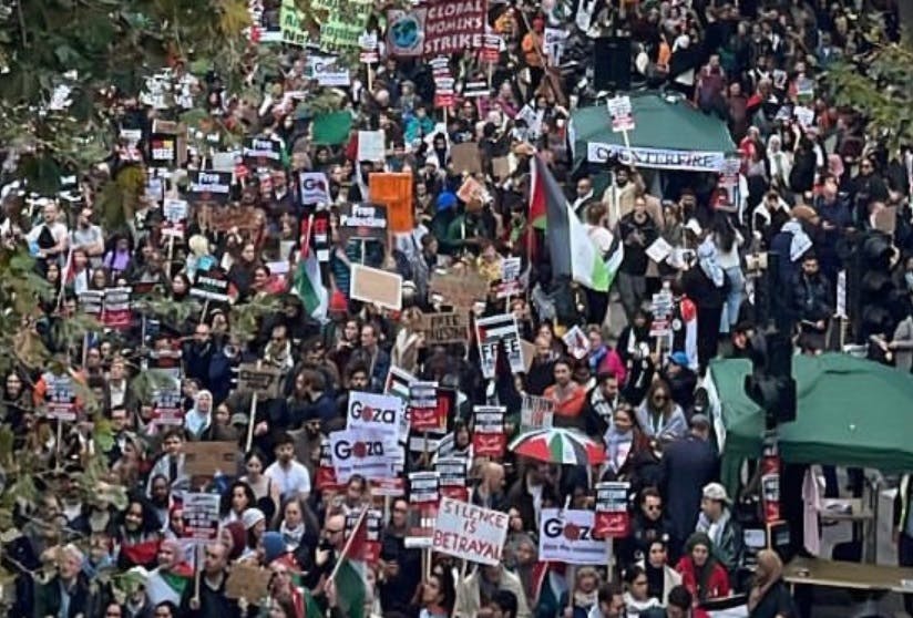 Des dizaines de personnes arrêtées alors que la manifestation anti-israélienne à Londres devient violente